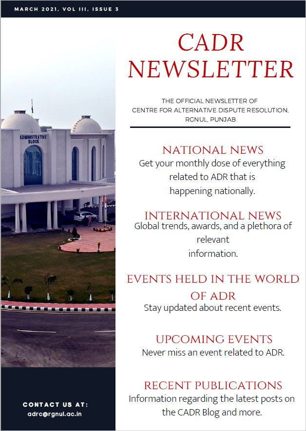 March 2021 Issue of the Newsletter out now!