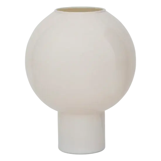 Vaso color Latte in vetro Reciclato