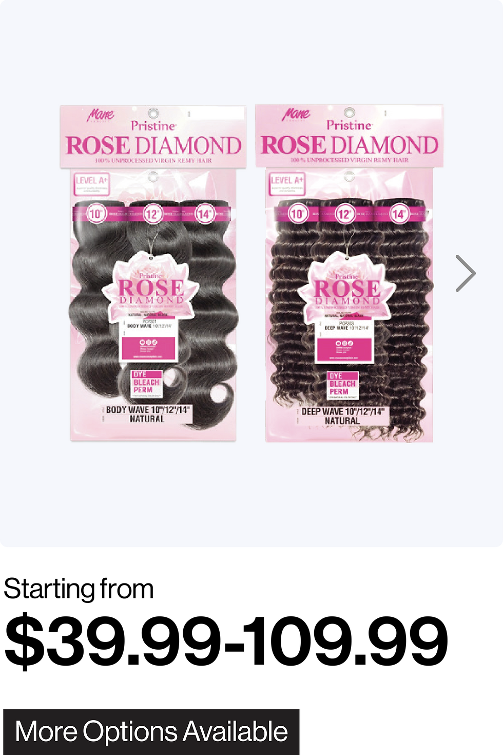 Thumbnail: MANE CONCEPT Pristine Rose Diamond