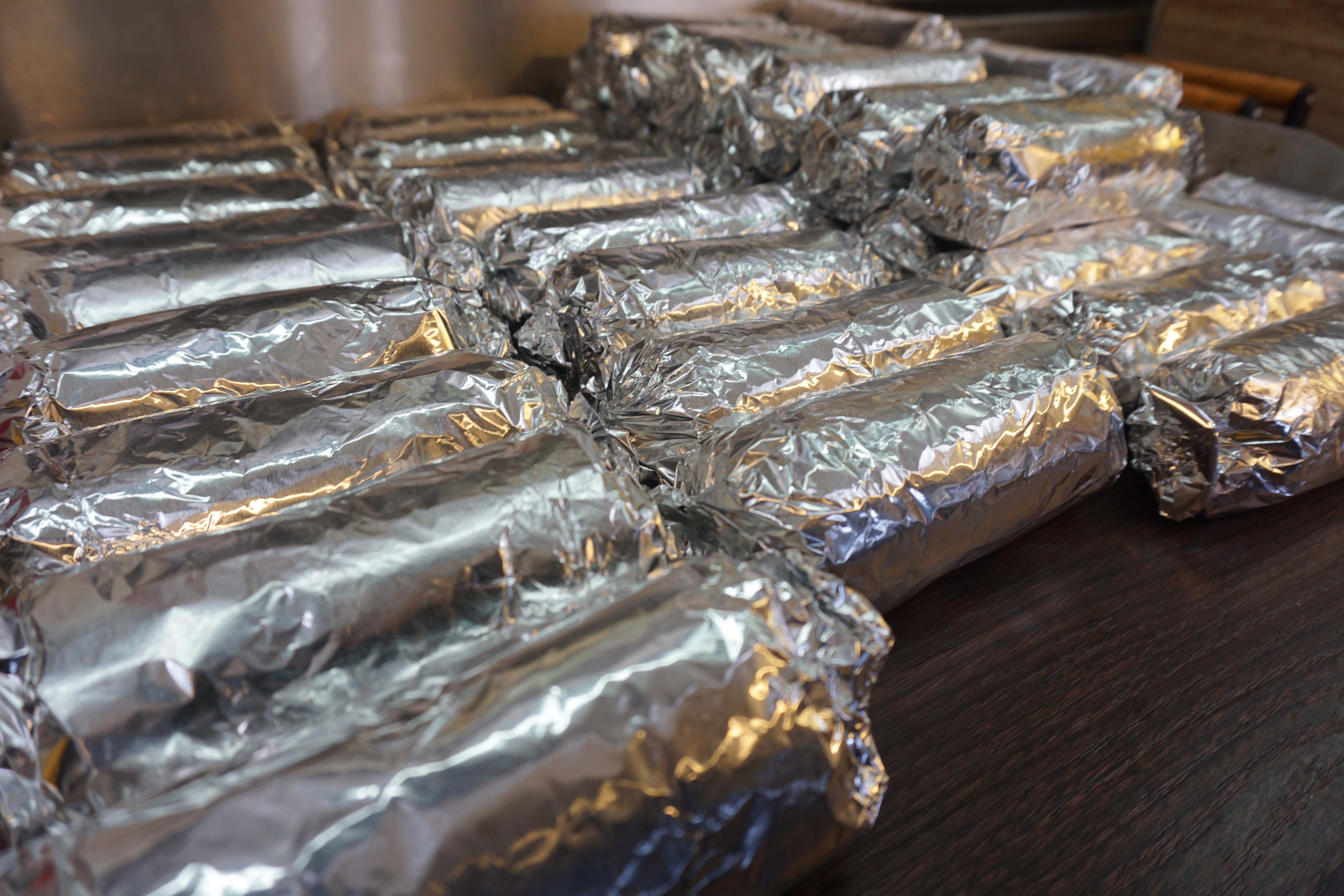 Arranged Food and Objects