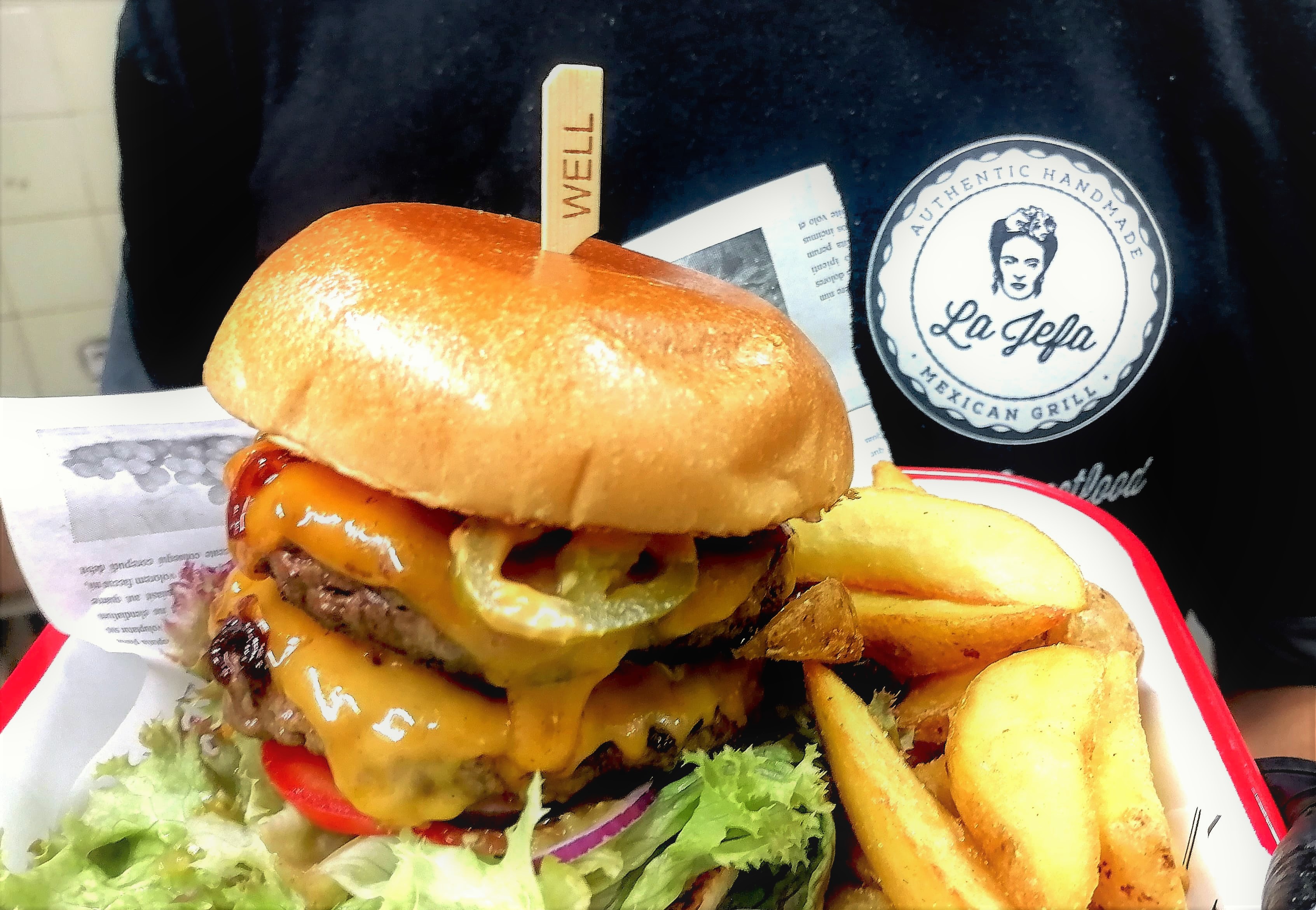 Arranged Food and Objects