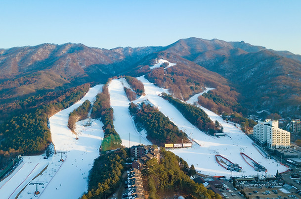 Ski Resort in Korea