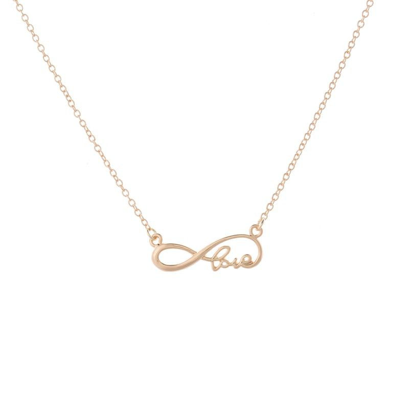 Thumbnail: Love & Infinity Pendant Necklaces