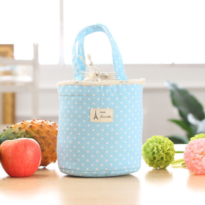 Thumbnail: Cartoon Dot Lunch Bags Thermal Insulated Cooler Bags
