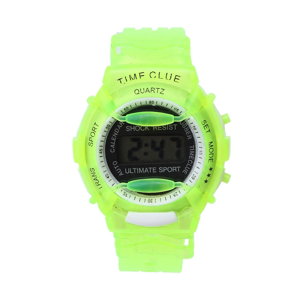 Thumbnail: Boys & Girls Children Students Waterproof Digital Wrist Sport Watch