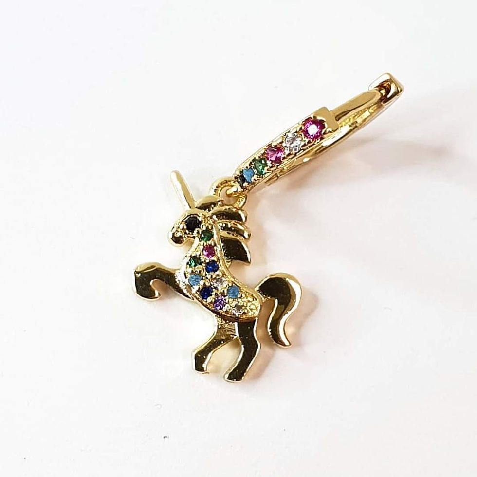 Mono Orecchino Unicorno