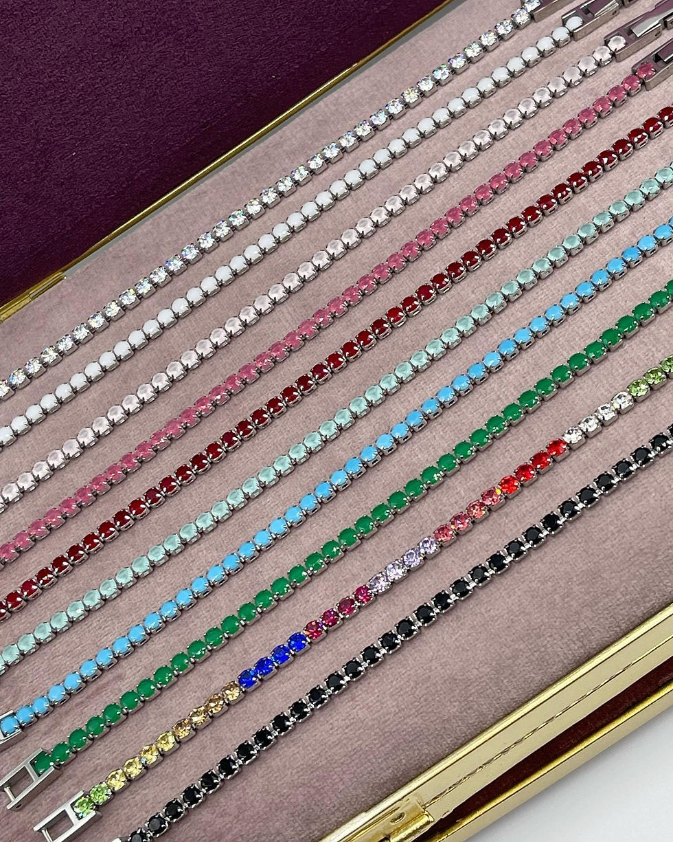 Miniatura: Bracciale Tennis Color