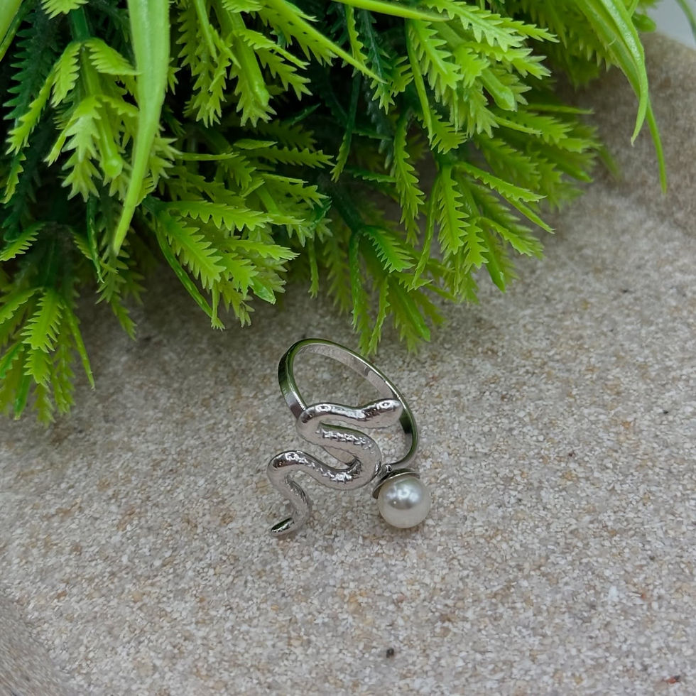 Anello regolabile serpente