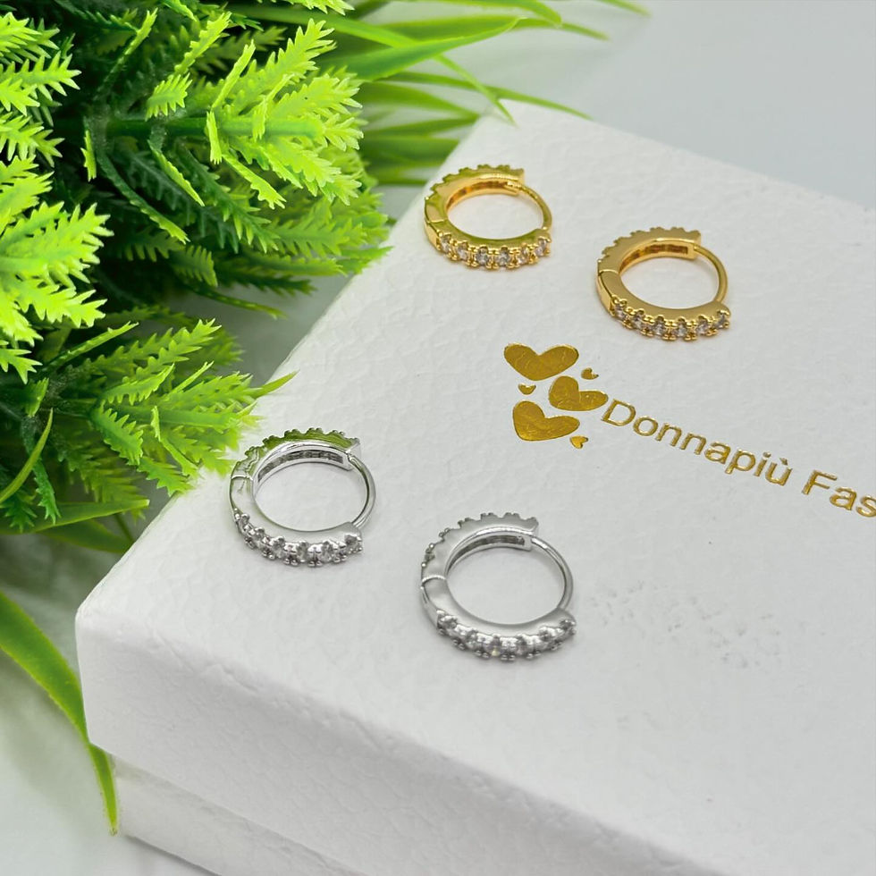 Mono Orecchino BASIC strass