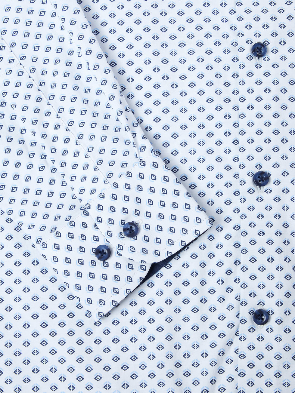 Thumbnail: DG's Drifter Blue White Shirt 14643/12