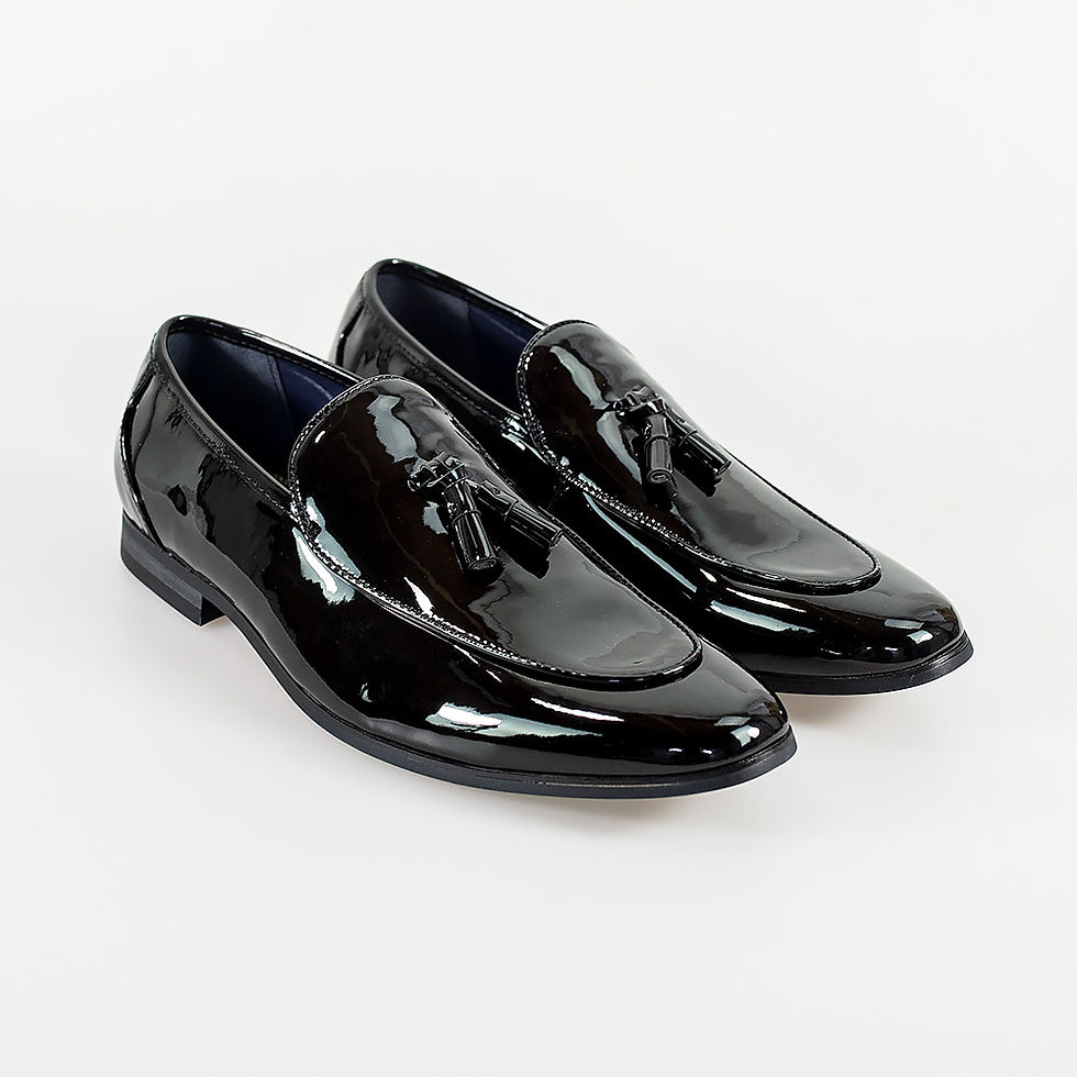 Walter Black Patent Loafer