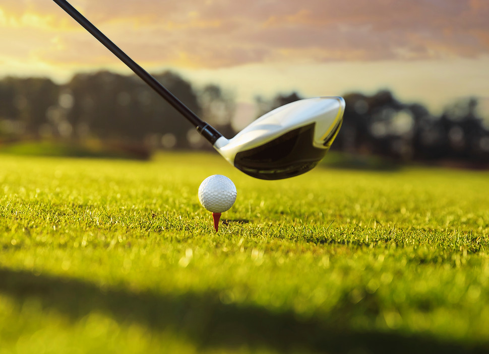 Golf Club with ball