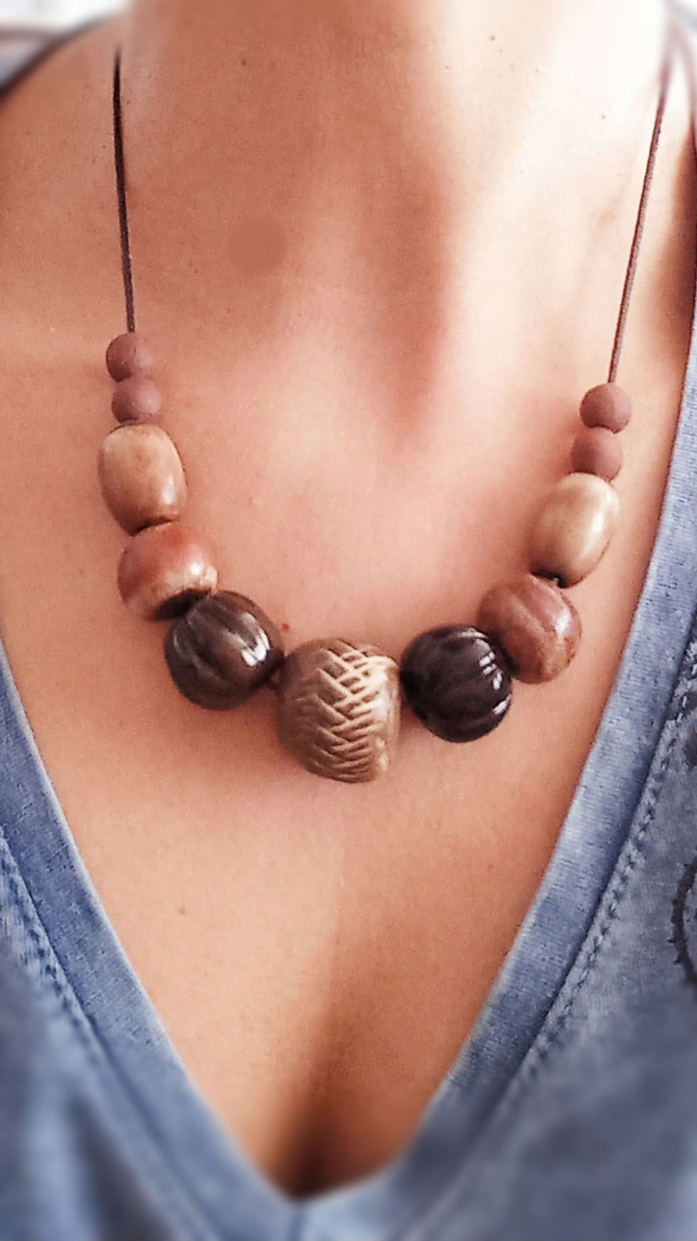 Miniatura: Kit Presente Colar + Pulseira + vide poche