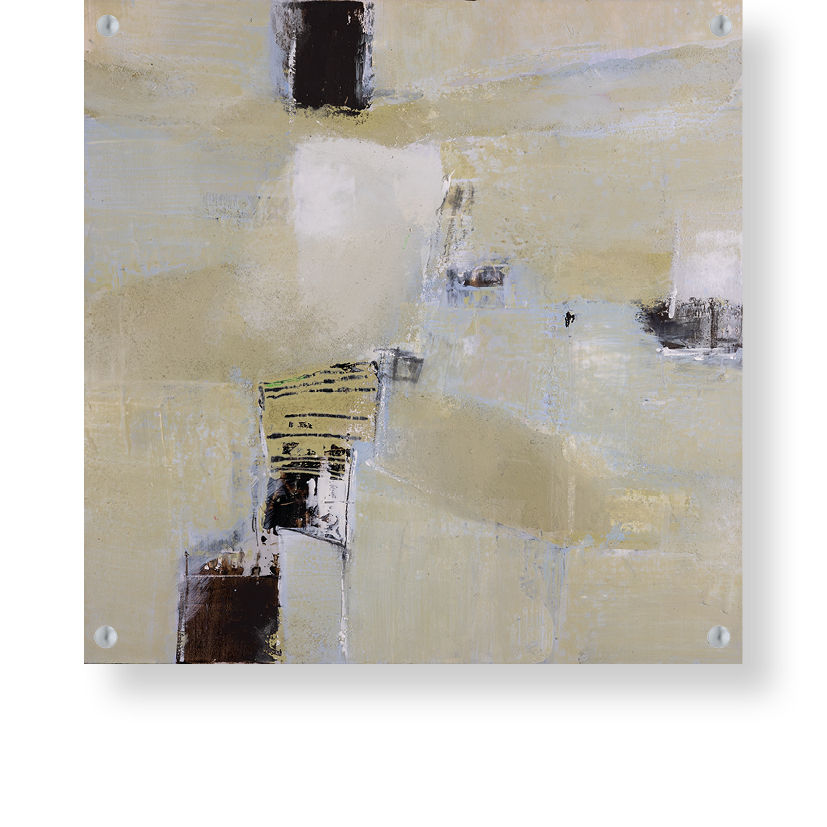 Miniaturbild: ABSEITS DER WEGE / Druck auf Acrylglas / 80 × 80 cm
