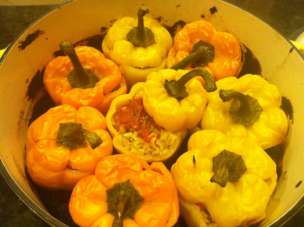 Turkey Stuffed Peppers