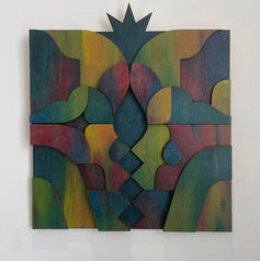 SAHAR
Wooden bas-relief