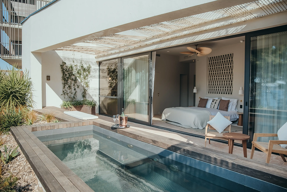 Designhotel auf Hvar mit privatem Pool, Blick auf die Adria und ruhiger Lage in der Natur