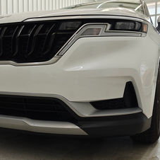 2024 Kia Carnival with partial front end paint protection film applied