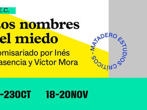 Inscripciones abiertas para el seminario "Los nombres del miedo"