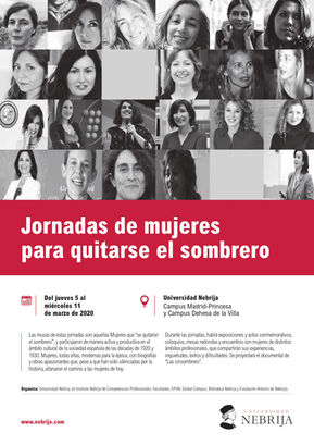 Coloquio Literario en las Jornadas de mujeres para quitarse el sombrero