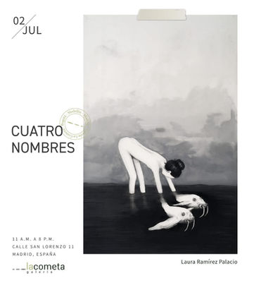 Inauguración de la exposición "Cuatro nombres" (Galería La Cometa, Madrid)
