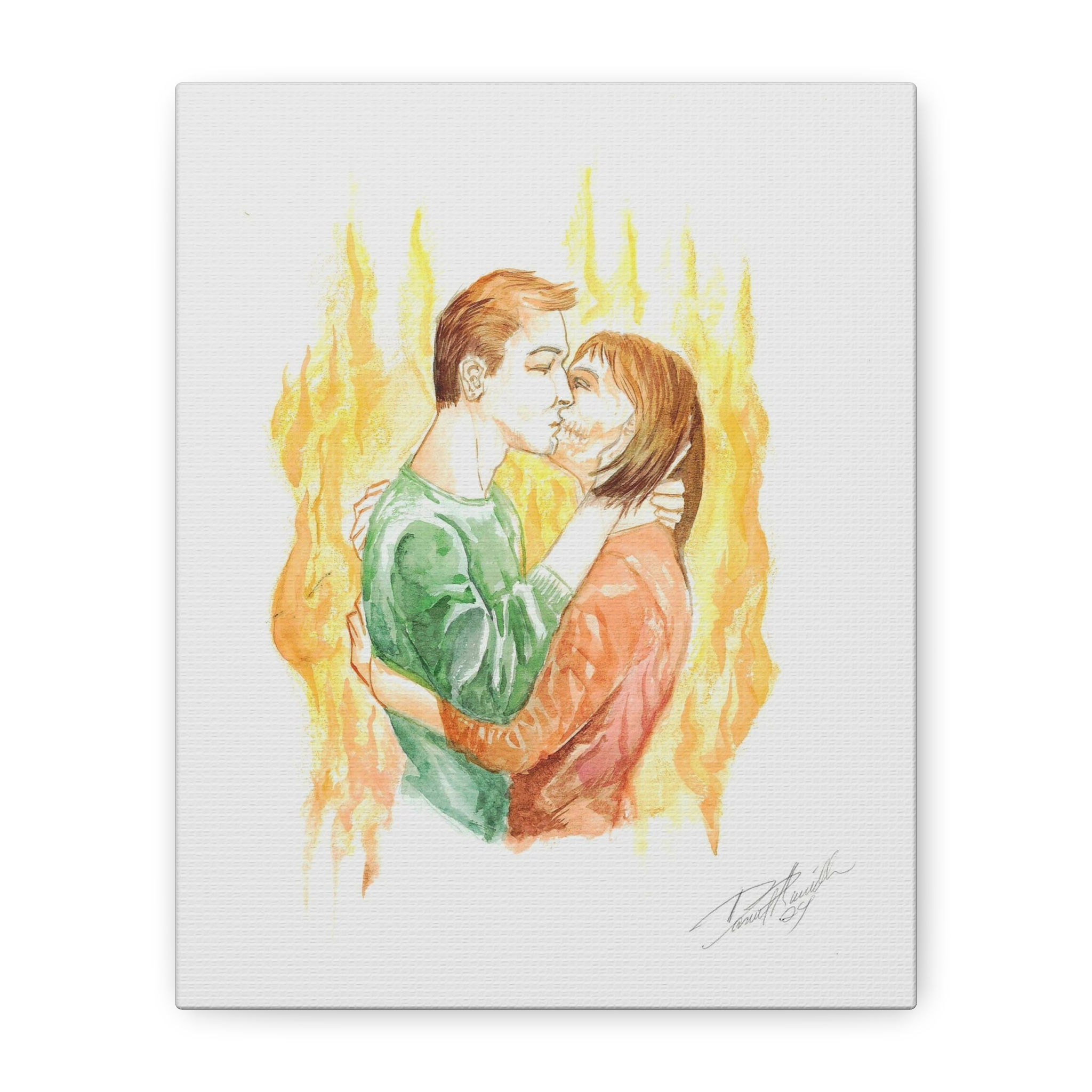 Kiss by Fire- By Artist Daniel A.