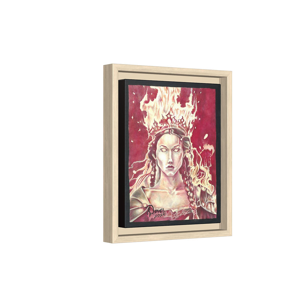 Thumbnail: "Reign of Fury"(Framed) Artist-Dover