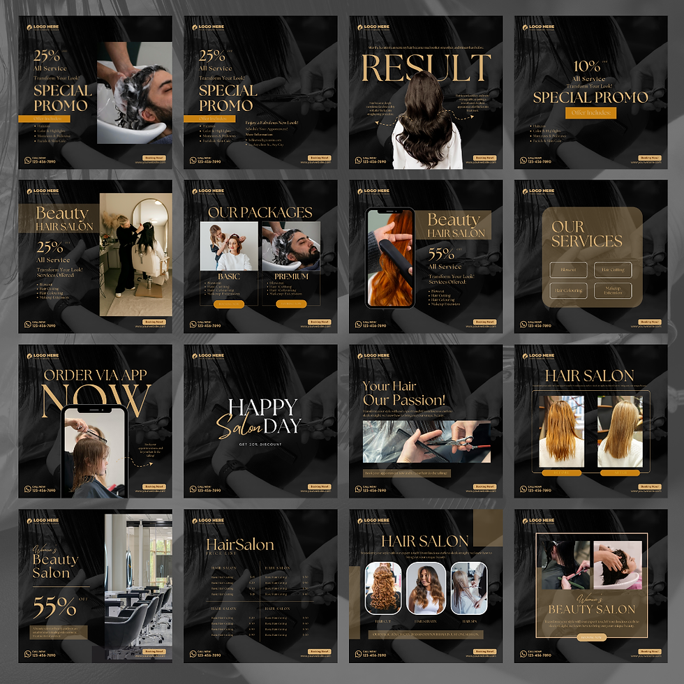 Thumbnail: Salon Business Posting Socmed 
