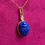 Thumbnail: Diamond and lapis lazuli scarab pendant.