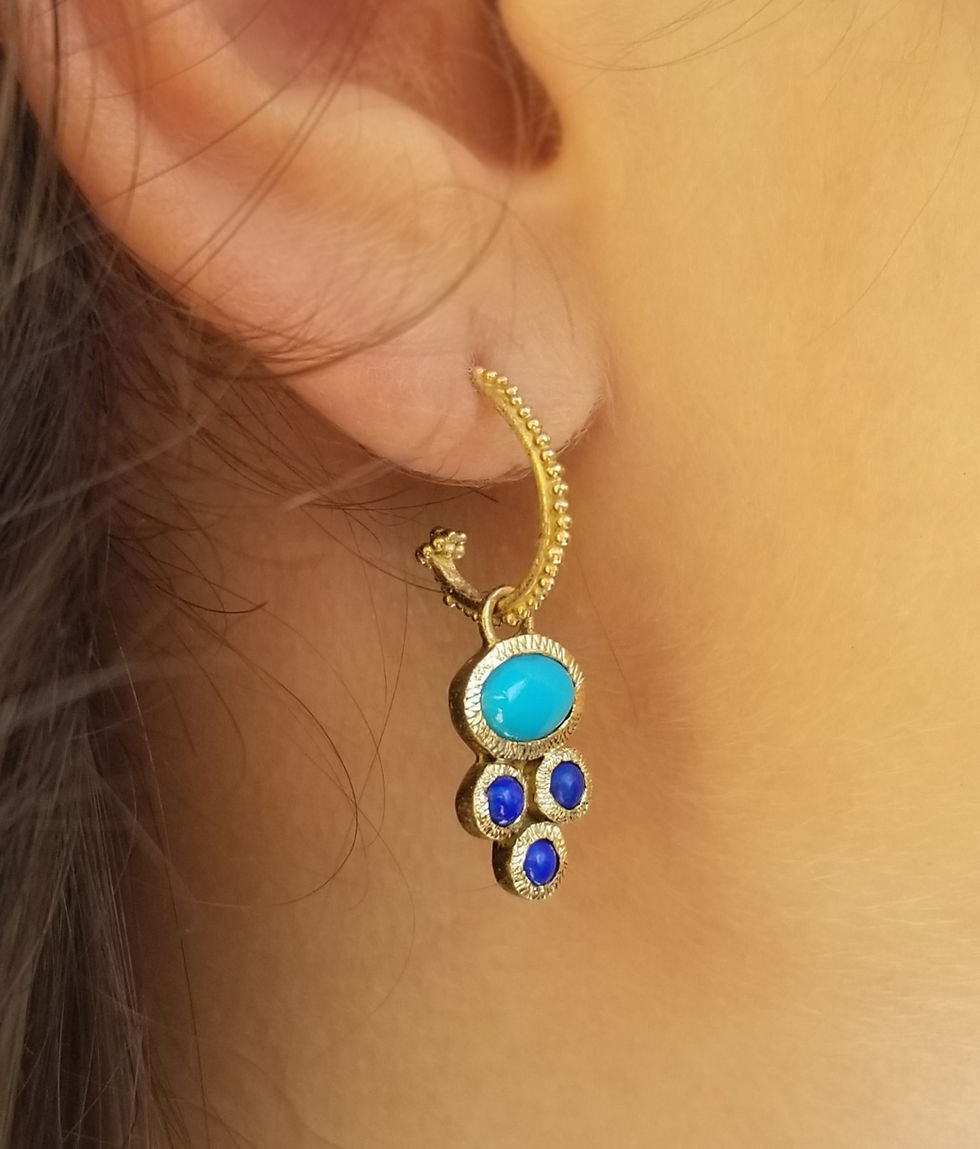 Thumbnail: Blue Princess Earrings