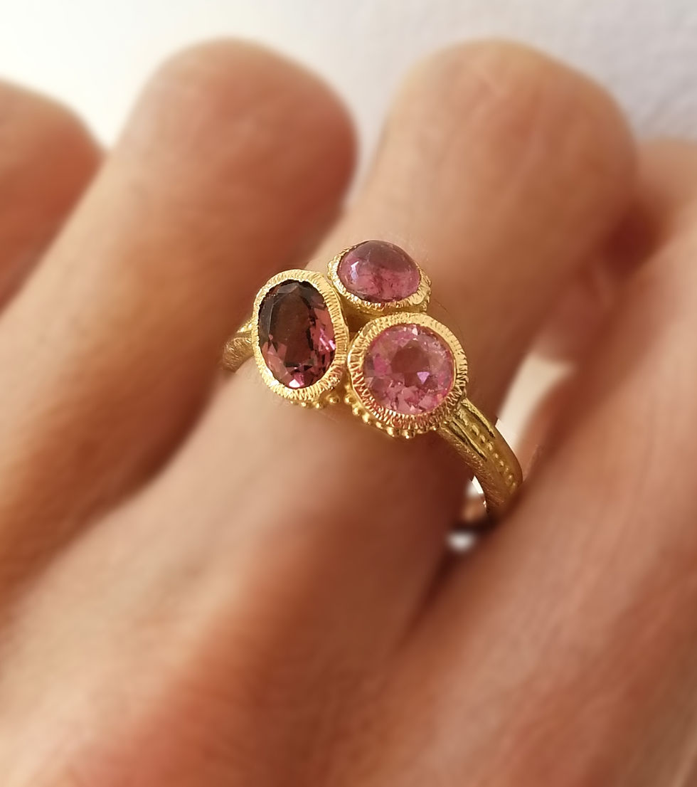 Thumbnail: Pink Bouquet ring