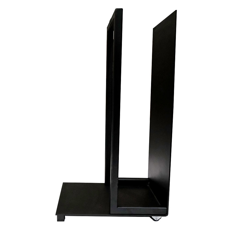 Thumbnail: VARETZ - Stalen brandhoutrek voor houtopslag binnen of buiten