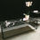 Thumbnail: BARDET - Salontafel met marmer topblad zwart