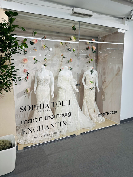 Creative Direction, Visual Merchandising, Trade Show Styling, Installation Art, Bridal Industry, Merchandise Mart Chicago, National Bridal Market, Trade Show Design, Event Styling, Chicago Event Decor