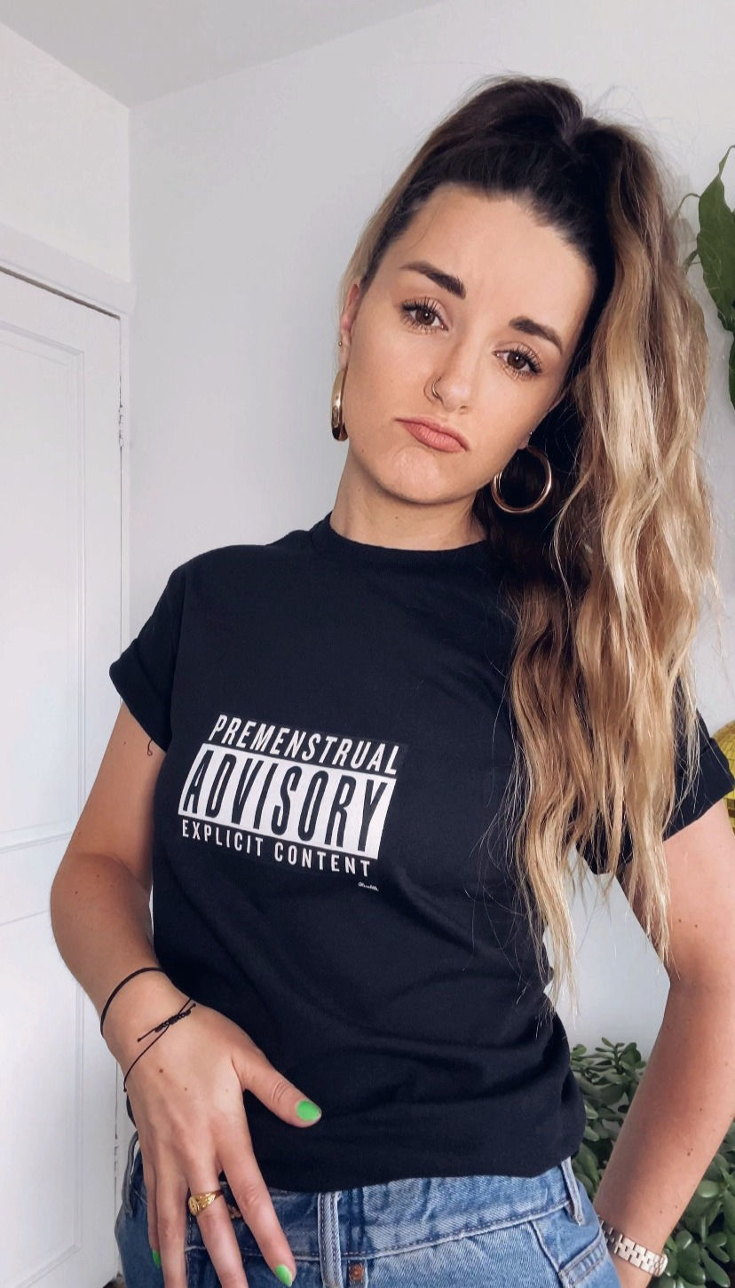 Thumbnail: Premenstrual Advisory Tee