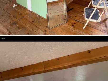 Before and after of move-out kitchen cleaning in Fairbanks, Alaska