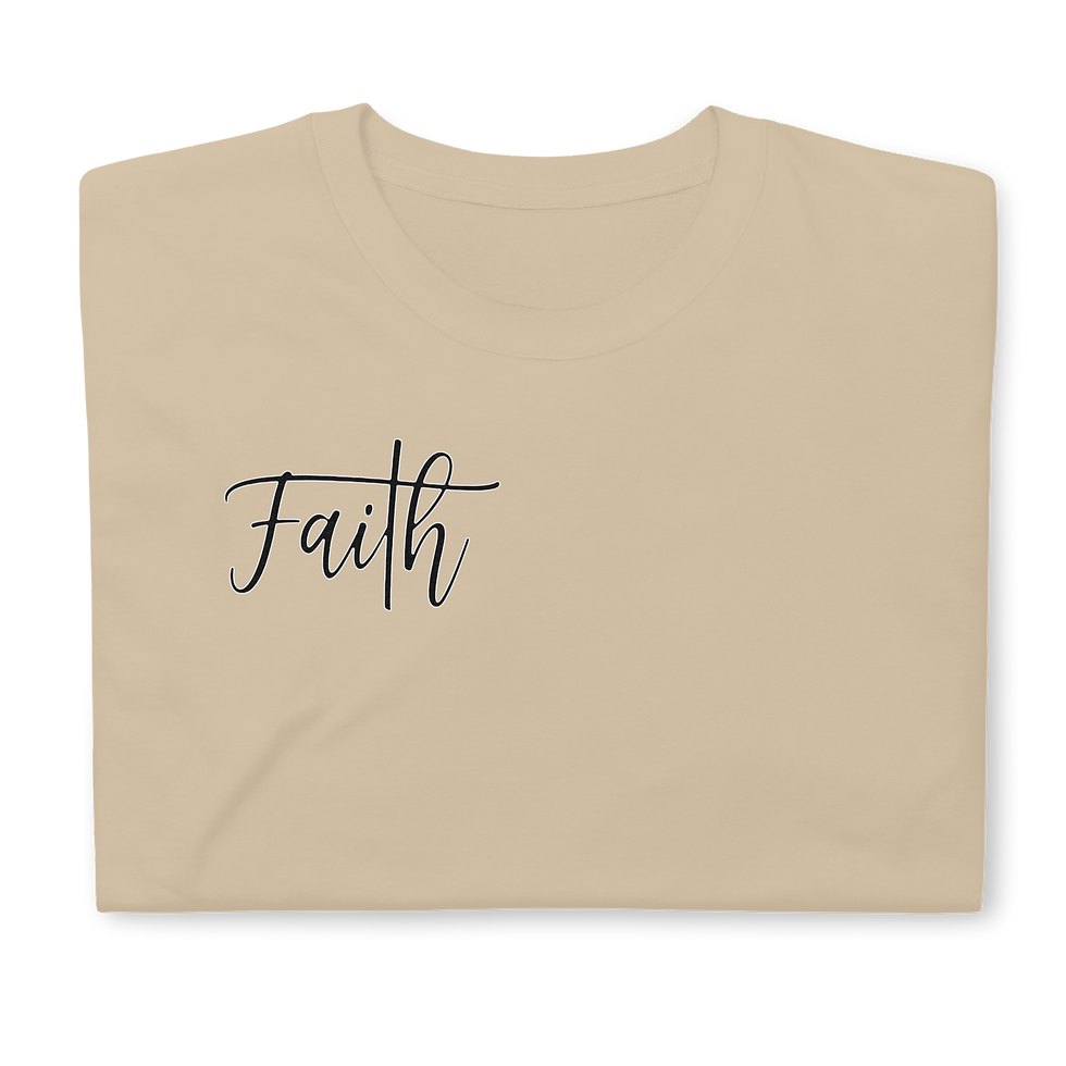 Thumbnail: "Faith" Short-Sleeve Soft Style Unisex T-Shirt