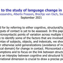 New draft on change in contact