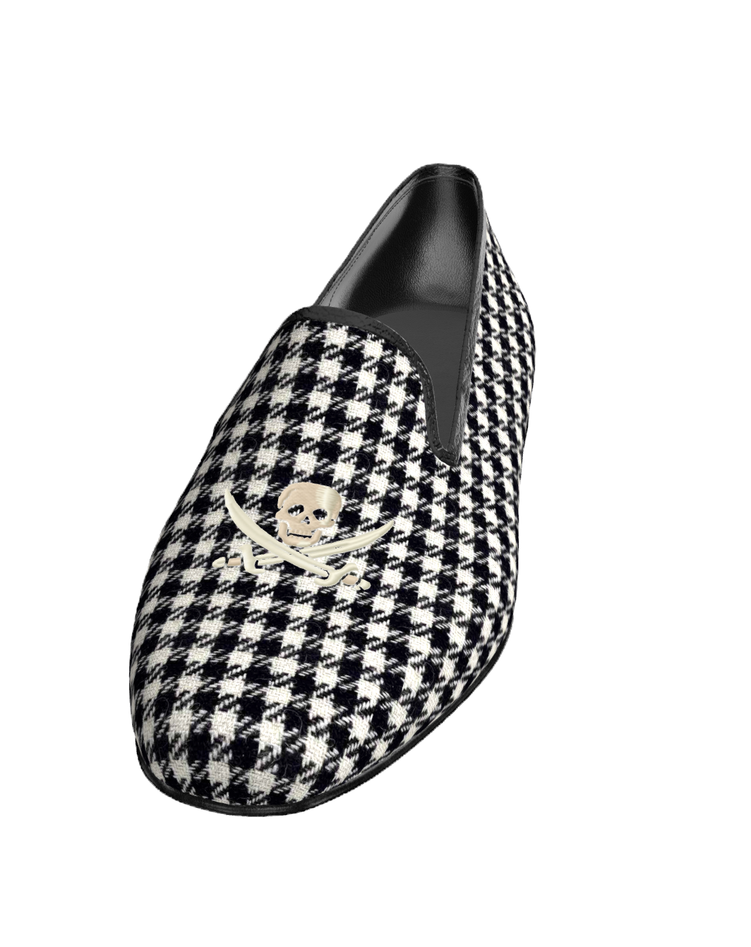 Houndstooth Wellington loafer