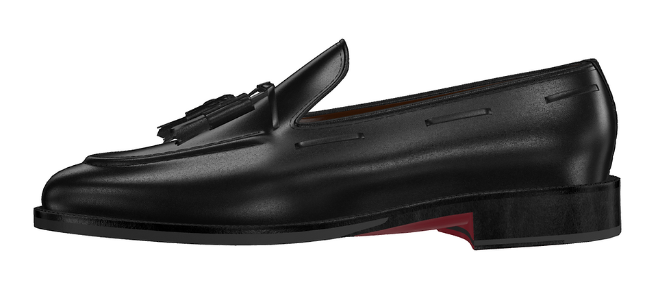 Thumbnail: Leather Tessel Loafers