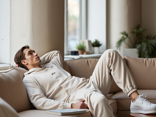 after_ collection Natural Hoodie