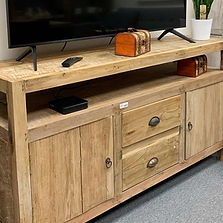 Large TV Stand - Recycled Wood