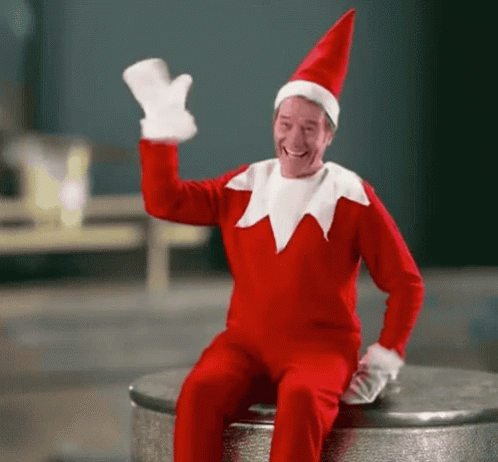 waving elf