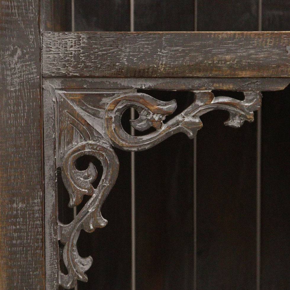 Albasia Greywash Bathroom Cabinet
