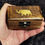 Thumbnail: Wooden Elephant Box With Brass Inlay Elephant