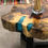 Thumbnail: Tamarind and Resin Coffee Table - Aqua
