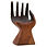 Thumbnail: Carved Hand with Molten Glass Bowl