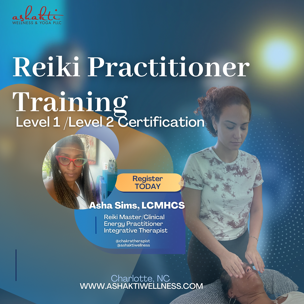 Reiki 1 Practitioner Class- In Person (Charlotte, NC)