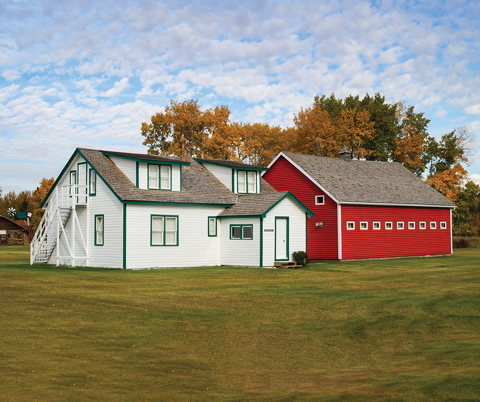 Historical Wiebe House Barn