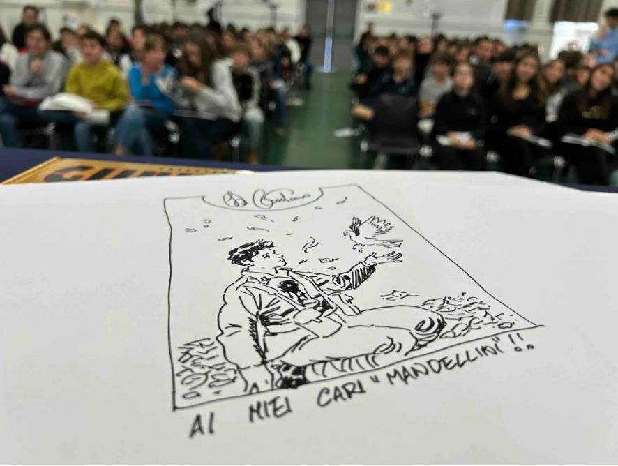 Due incontri speciali: quando l’arte del disegno entra in classe - Intervista al Prof. Nicola De Bei